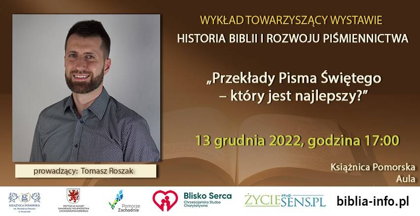 Wykład Przekłady Pisma Świętego który jest najlepszy Pomorze